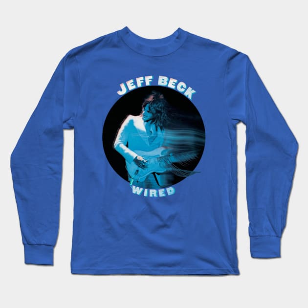 Wired! JB Guitar God. Long Sleeve T-Shirt by ElijahBarns